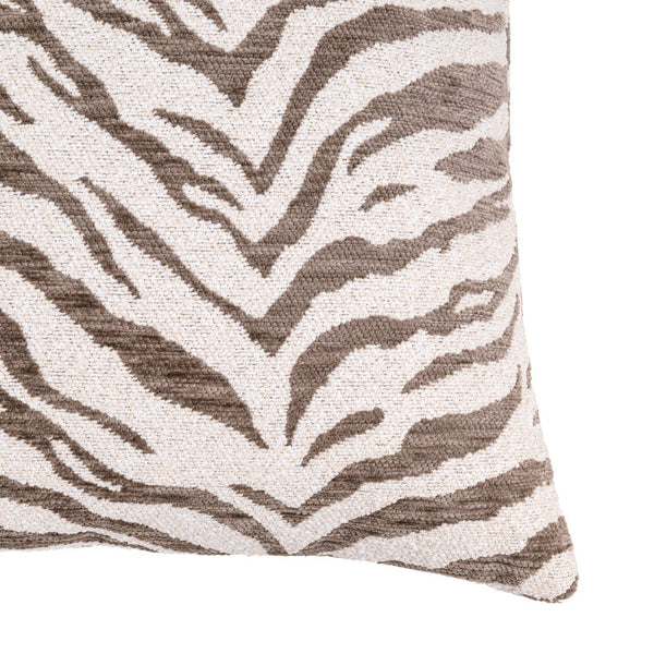 Cushion Tara taupe tiger - Canwell Interiors Limited - Richmond