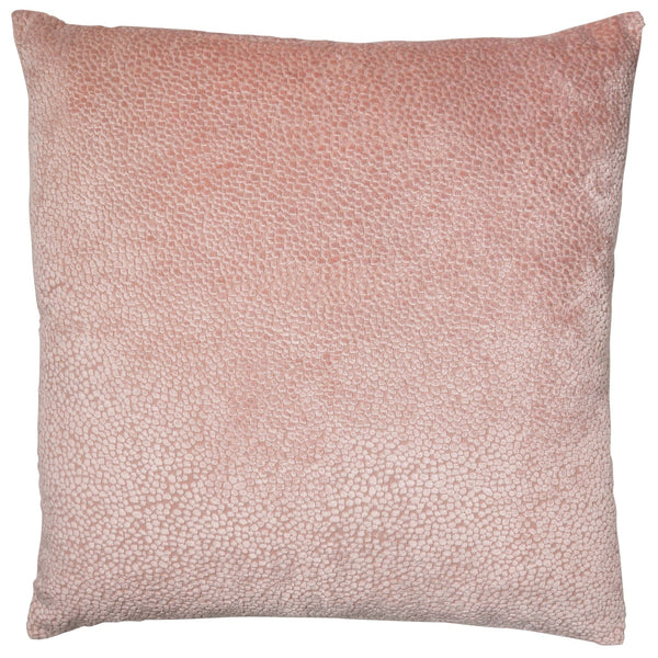 Cut Velvet Dots Pink 56x56 - Canwell Interiors Limited - Malini