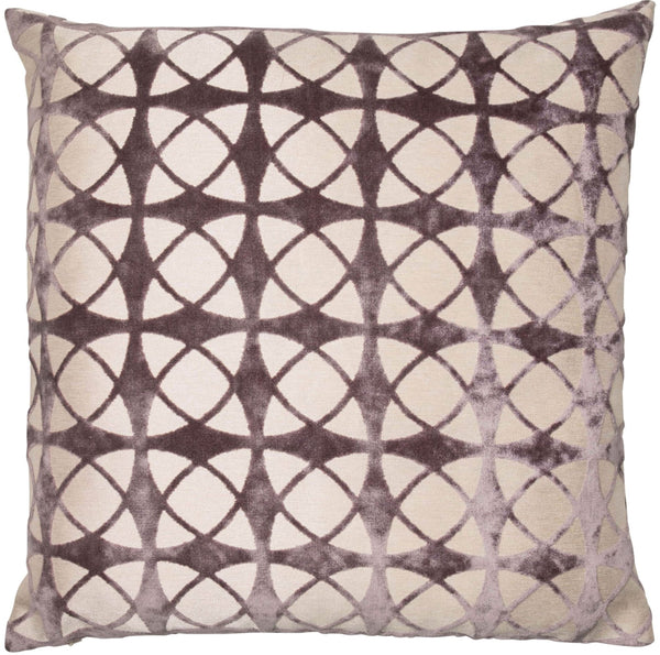 Cut Velvet Spiral Grey 56x56 - Canwell Interiors Limited - Malini