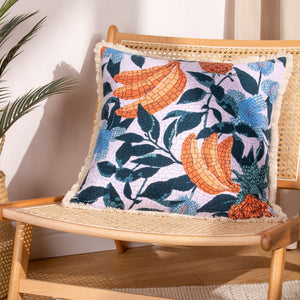 Cypressa 50x50 Feather Filled Cushion Lilac - Canwell Interiors Limited - Riva
