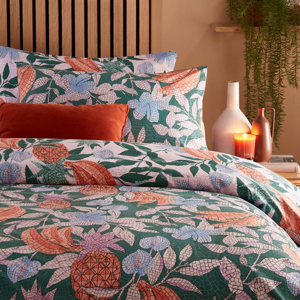 Cypressa Double Duvet Set Jade - XShowhome Limited - Riva