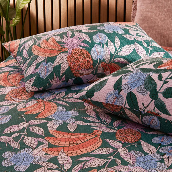 Cypressa Double Duvet Set Jade - XShowhome Limited - Riva