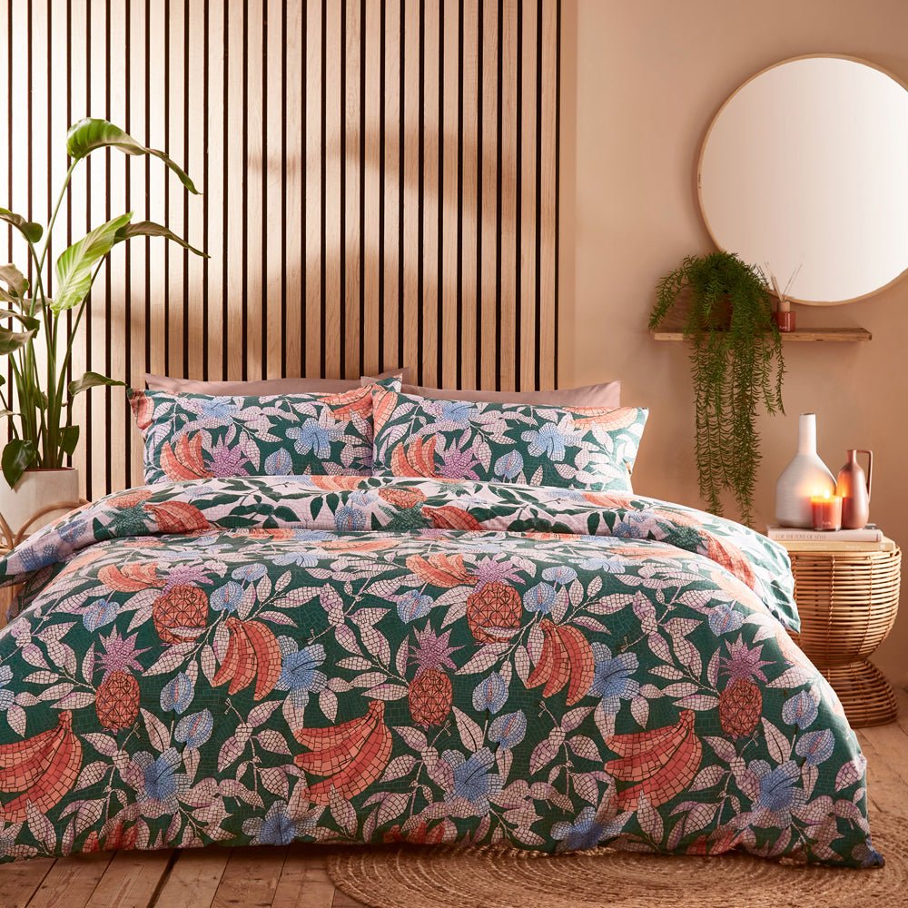 Cypressa King Size Duvet Set Jade - Canwell Interiors Limited - Riva