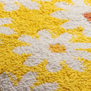 Daisy 45x45 Feather Filled Cushion Mellow Yellow - Canwell Interiors Limited - Riva