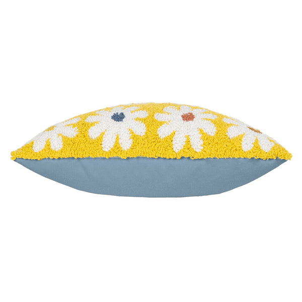 Daisy 45x45 Feather Filled Cushion Mellow Yellow - Canwell Interiors Limited - Riva