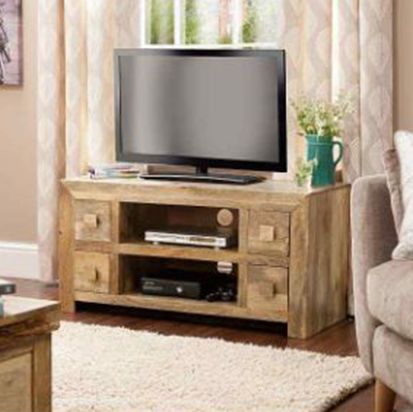 Dakota Plazma TV Unit 4 Drawer - ID9559751033162 - Canwell Interiors Limited - Jaipur