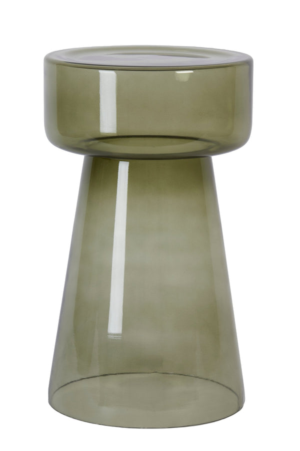 DAKWA Side Table — Glass Grey Green - Canwell Interiors Limited - Light & Living