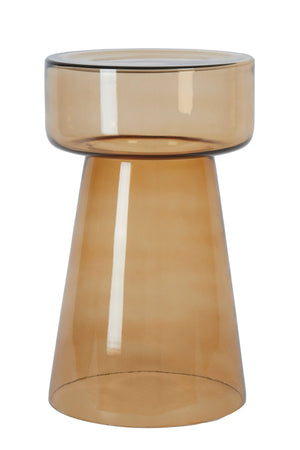 DAKWA Side Table — Glass Ocher Yellow - Canwell Interiors Limited - Light & Living