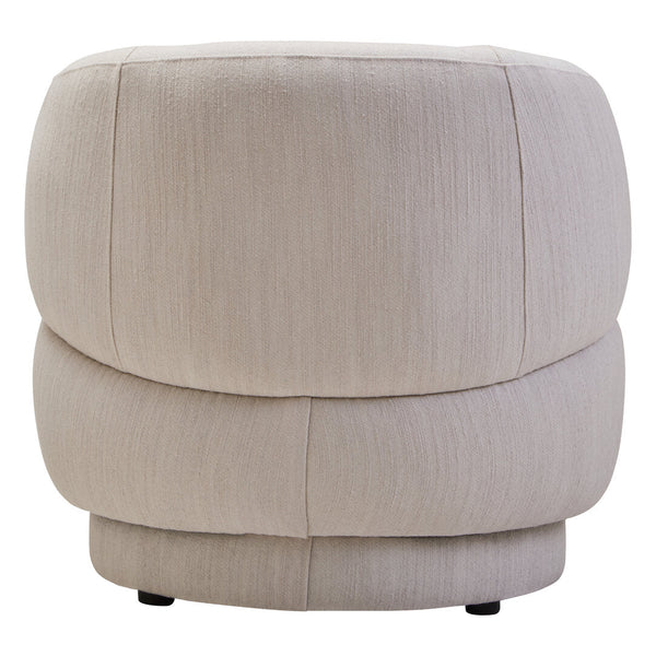 Dale Ivory Linen Curved Chair - Canwell Interiors Limited - Xshowhome