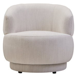 Dale Ivory Linen Curved Chair - Canwell Interiors Limited - Xshowhome