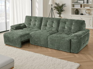Dallas Electric Sofabed Green 3 Seater - XShowhome Limited - Xshowhome