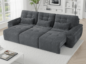 Dallas Electric Sofabed Grey 3 Seater - XShowhome Limited - Xshowhome