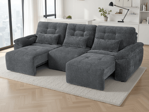Dallas Electric Sofabed Grey 3 Seater - XShowhome Limited - Xshowhome