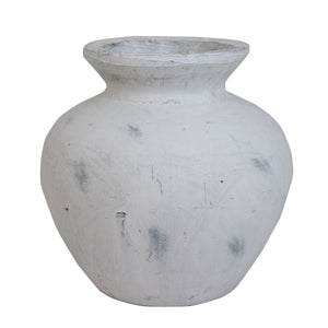 Darcy Antique White Vase - Canwell Interiors Limited - Hills