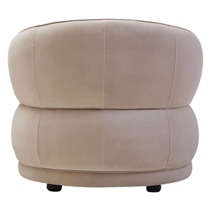 Darla Stone Velvet Curved Chair - XShowhome Limited - Xshowhome