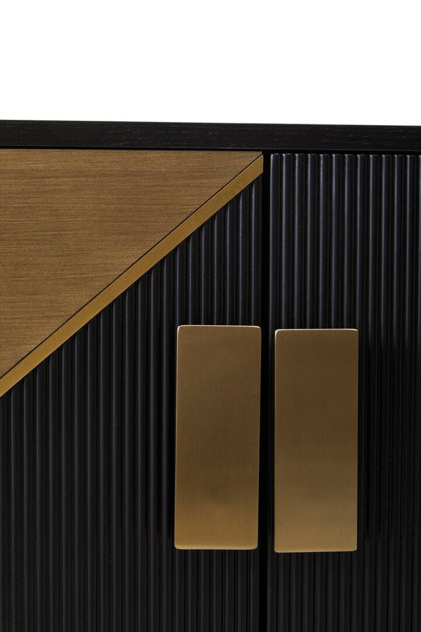 Davoli Black And Grey Sideboard - Canwell Interiors Limited - Xshowhome