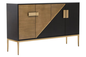 Davoli Black And Grey Sideboard - XShowhome Limited - Xshowhome