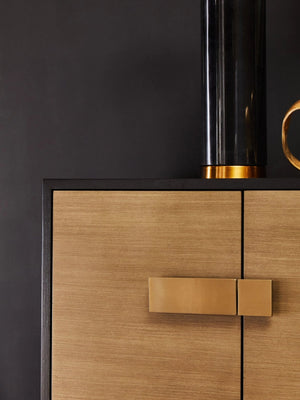 Davoli Black And Grey Sideboard - XShowhome Limited - Xshowhome