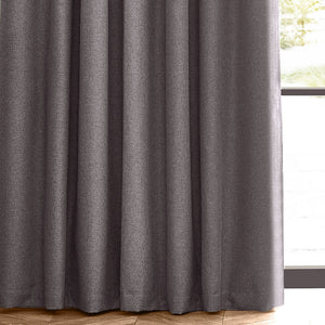 Dawn 117x137 Pencil Pleat Curtain Charcoal - XShowhome Limited - Riva