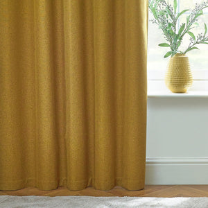 Dawn 117x183 Eyelet Curtain Mustard - Canwell Interiors Limited - Riva