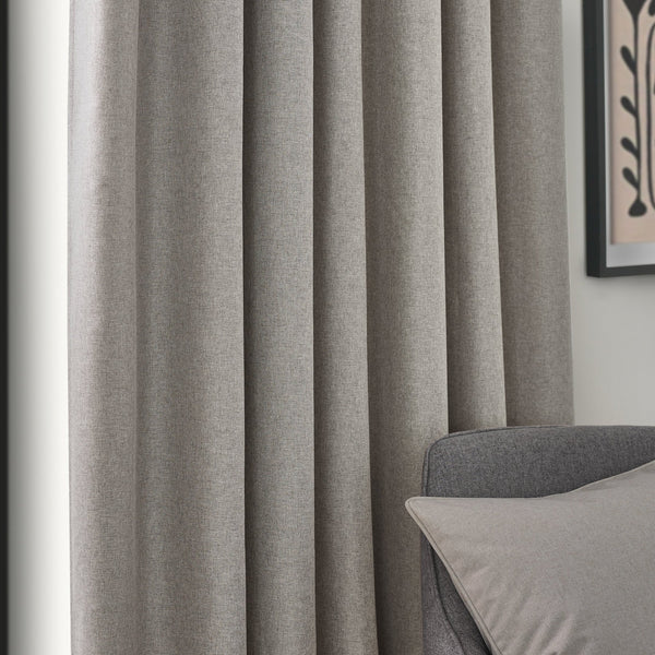 Dawn 168x137 Pencil Pleat Curtain Linen - XShowhome Limited - Riva