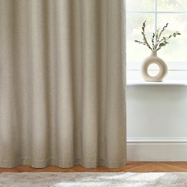 Dawn 168x183 Eyelet Curtain Natural - Canwell Interiors Limited - Riva