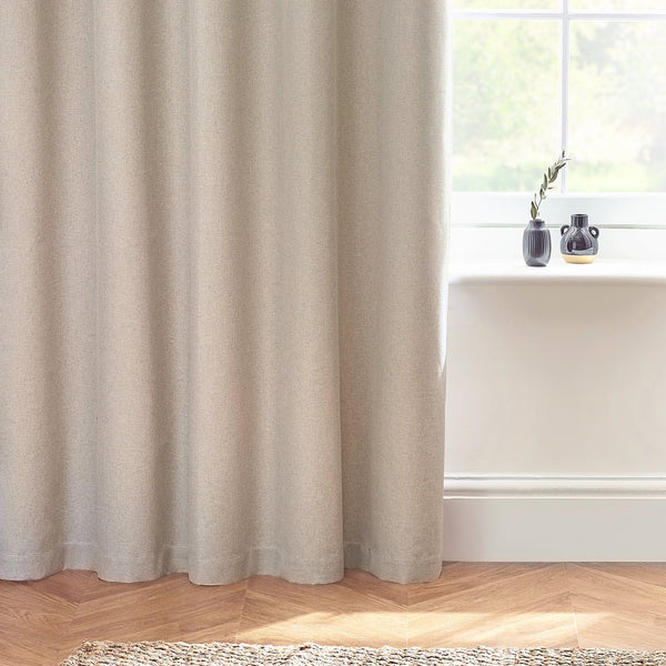 Dawn 229x137 Eyelet Curtain Linen - Canwell Interiors Limited - Riva