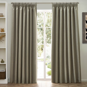 Dawn 229x137 Pencil Pleat Curtain Natural - XShowhome Limited - Riva
