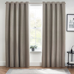 Dawn 229x183 Eyelet Curtain Grey - Canwell Interiors Limited - Riva