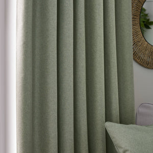 Dawn 229x183 Pencil Pleat Curtain Eucalyptus - XShowhome Limited - Riva