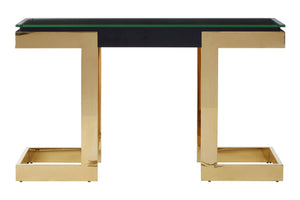 Deana Gold and Black Console Table - XShowhome Limited - Xshowhome