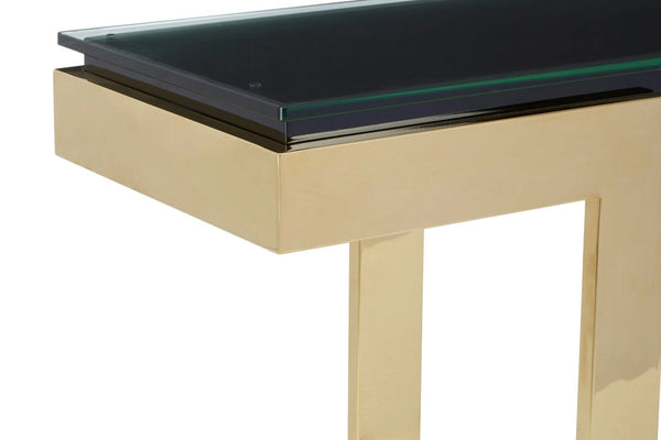 Deana Gold and Black Console Table - XShowhome Limited - Xshowhome