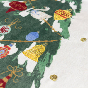 Deck the Halls Tree 43x43 Feather Filled Cushion Multi - Canwell Interiors Limited - Riva
