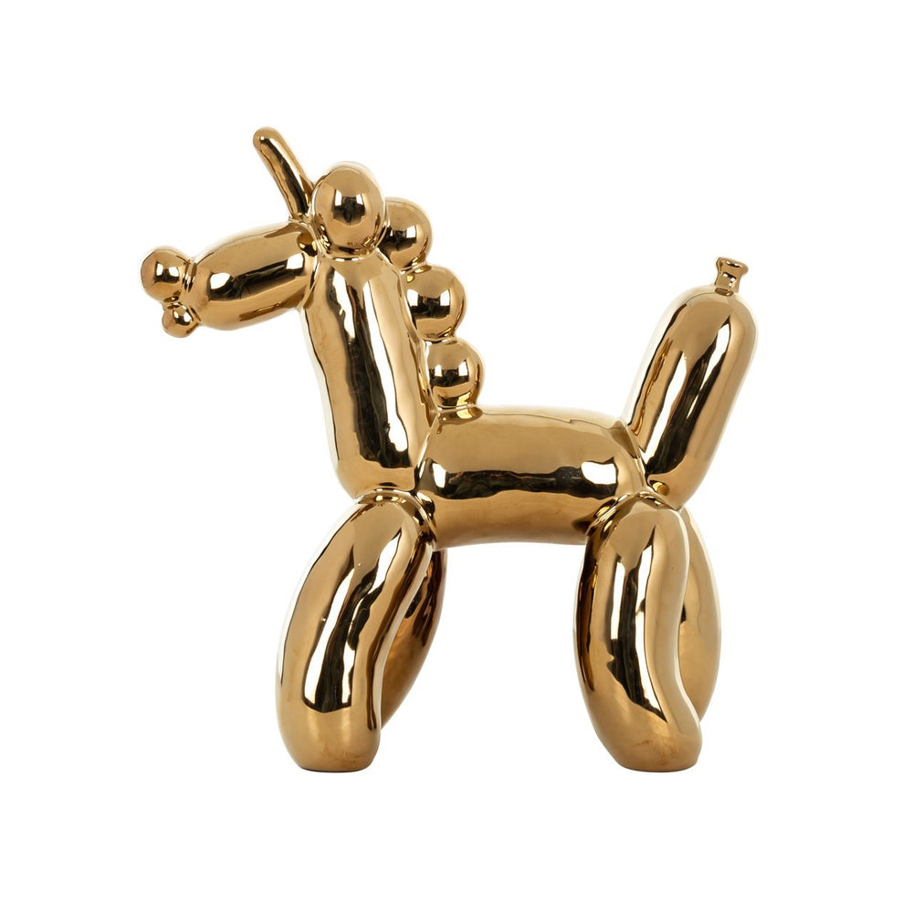 Decorative object Balloonicorn gold - Canwell Interiors Limited - Richmond