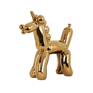 Decorative object Balloonicorn gold - Canwell Interiors Limited - Richmond