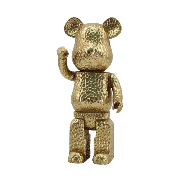 Decorative object Bear gold standing - Canwell Interiors Limited - Richmond