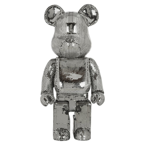 Decorative object Bear silver large - Canwell Interiors Limited - Richmond
