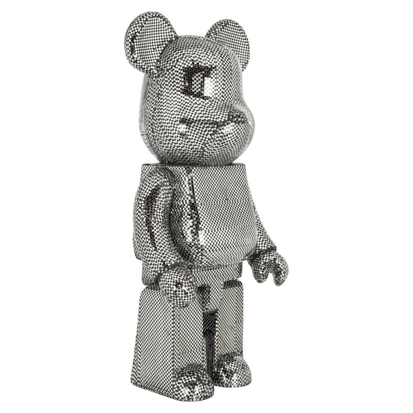 Decorative object Bear silver large - Canwell Interiors Limited - Richmond