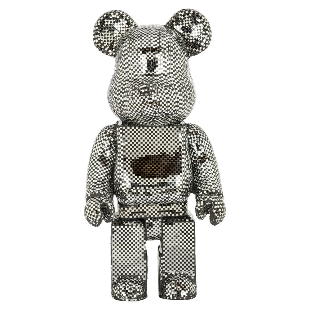 Decorative object Bear silver small - Canwell Interiors Limited - Richmond