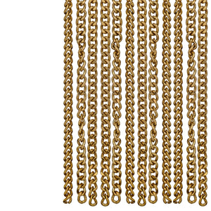 Decorative object Curtain gold chain - Canwell Interiors Limited - Richmond