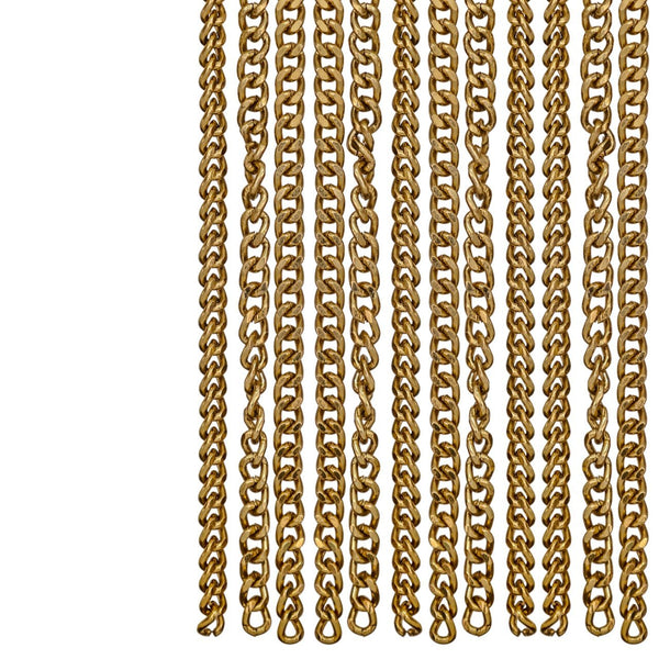 Decorative object Curtain gold chain - Canwell Interiors Limited - Richmond