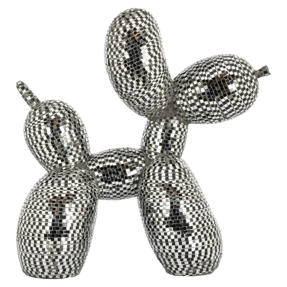 Decorative object Dog silver small - Canwell Interiors Limited - Richmond