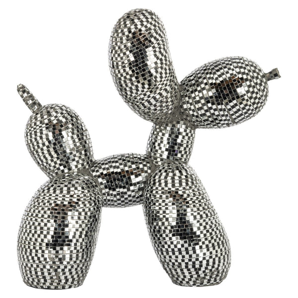 Decorative object Dog silver small - Canwell Interiors Limited - Richmond