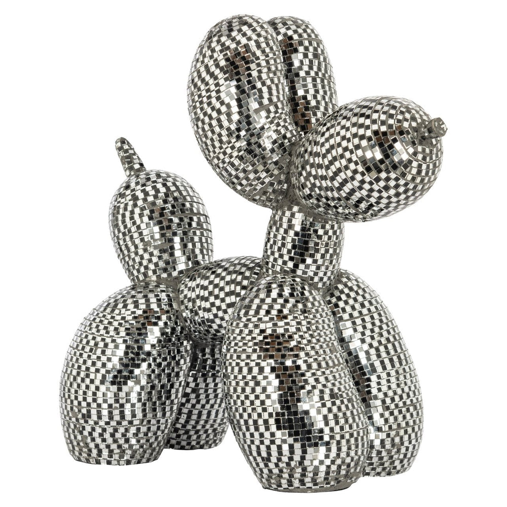 Decorative object Dog silver small - Canwell Interiors Limited - Richmond
