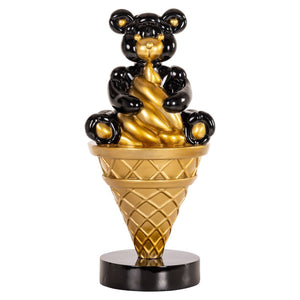 Decorative object Harly black/gold - Canwell Interiors Limited - Richmond