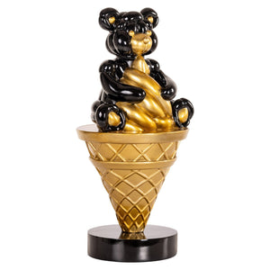 Decorative object Harly black/gold - Canwell Interiors Limited - Richmond
