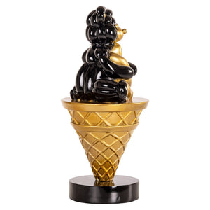 Decorative object Harly black/gold - Canwell Interiors Limited - Richmond