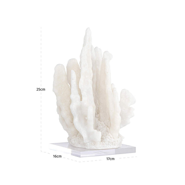Decorative Object Lilly White Coral Look - XShowhome Limited - Richmond