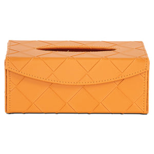 Decorative object Molly orange tissue box - Canwell Interiors Limited - Richmond