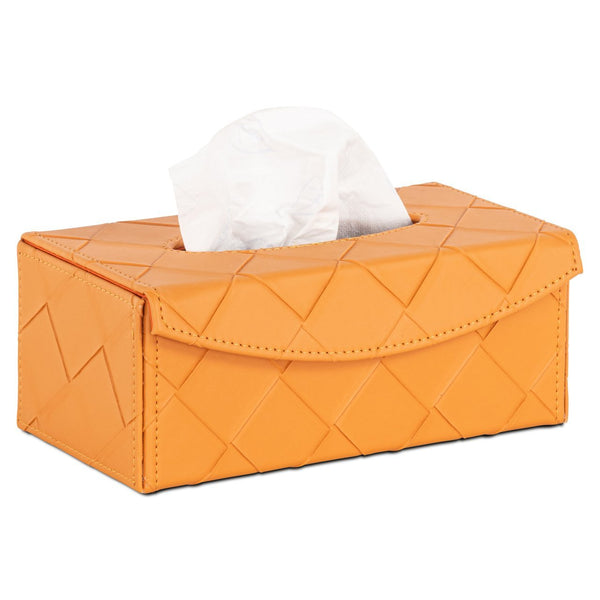 Decorative object Molly orange tissue box - Canwell Interiors Limited - Richmond